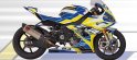 Racingverkleidung blue-yellow BMW S1000RR 2023- Foliert