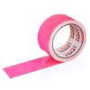 Gaffa Tape Gewebeklebeband Neon Pink 10m Rolle, 5cm Breit