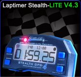 GPS Laptimer STEALTH-DATA V4 mit GPS Datenrecording