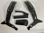 Carbon Rahmen+Schwingenschoner Kawasaki ZX6R 07-08